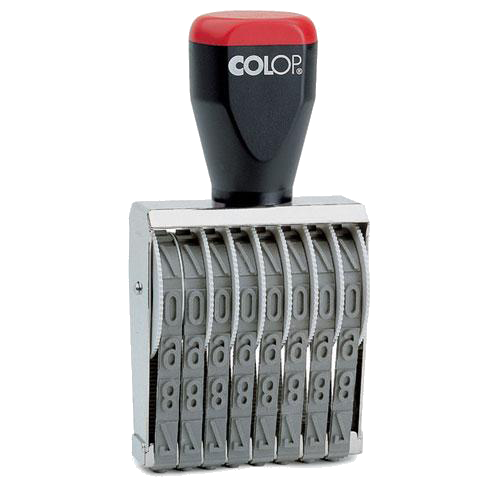 Colop Numerator Ręczny Ustawiany (8 cyfr, 9 mm)