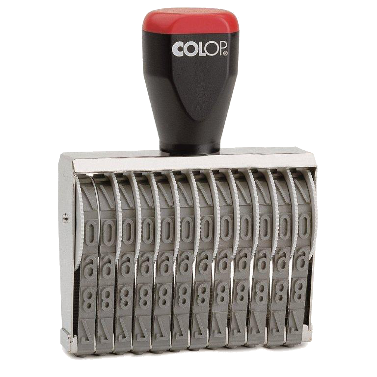 Colop Numerator Ręczny Ustawiany (12 cyfr, 4 mm)