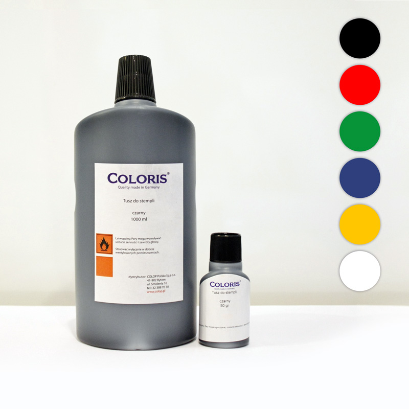 Colop - tusz Berolin Ariston P 50g do tkanin (biały)