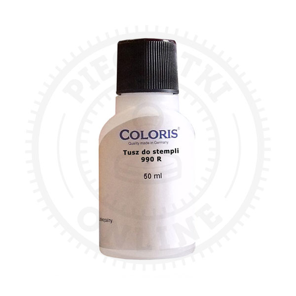 Coloris - tusz do metalu i tworzyw - 990 50ml (czarny)