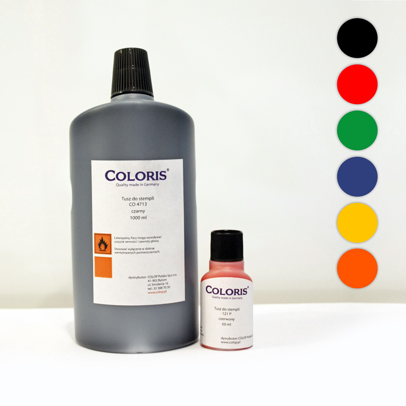 Colop - tusz do pieczątek dla dzieci - 1013 50ml (niebieski)