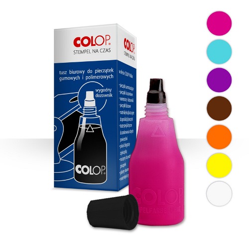 Colop - tusz do pieczątek 25ml (magenta)