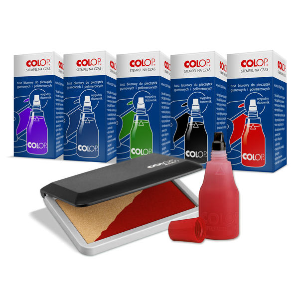 Colop - tusz do pieczątek 25ml (biały)